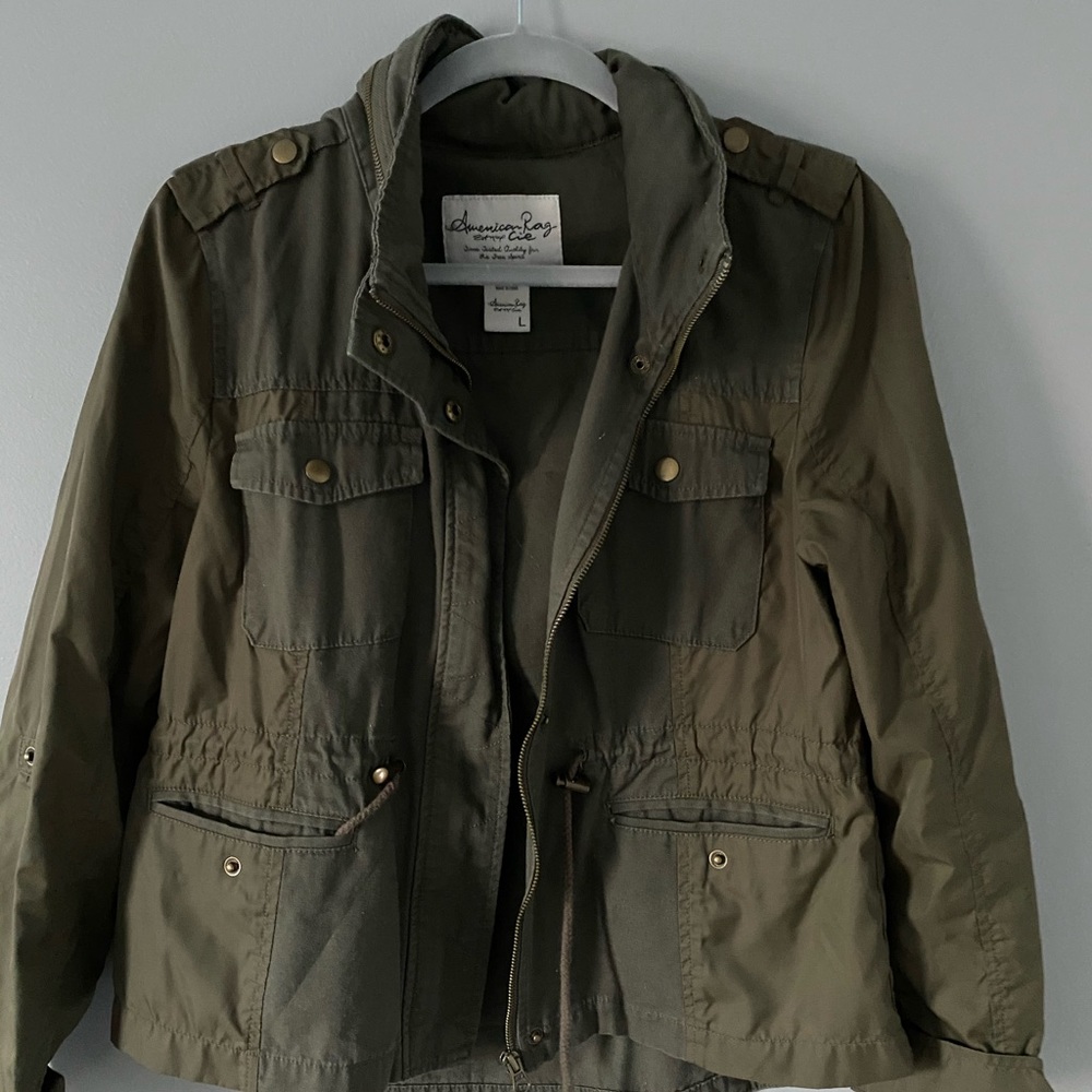 Green jacket